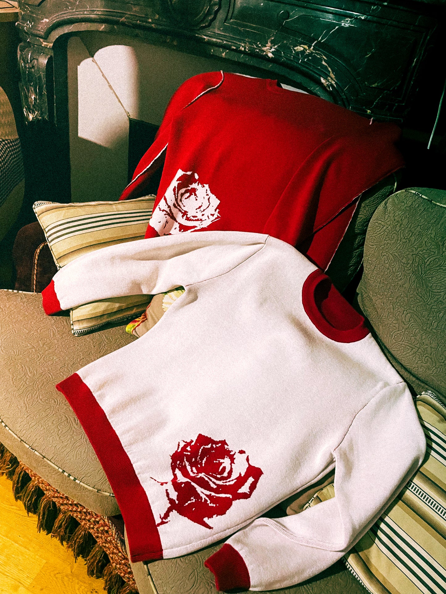 Knit réversible La Rose