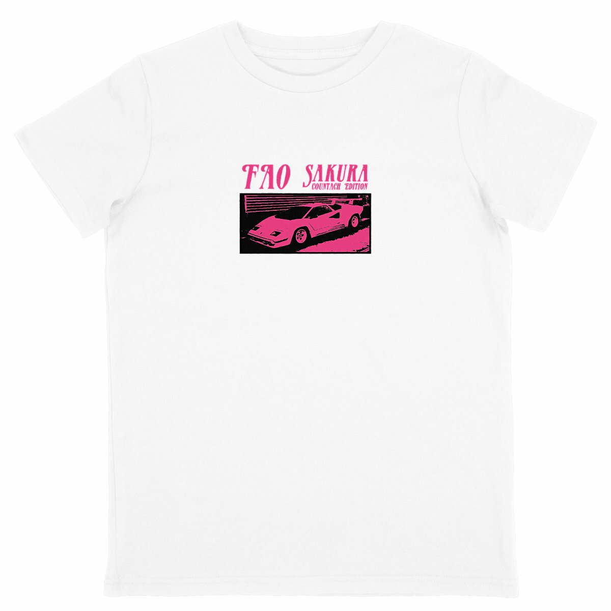 t-shirt sakura - countach edition - enfant