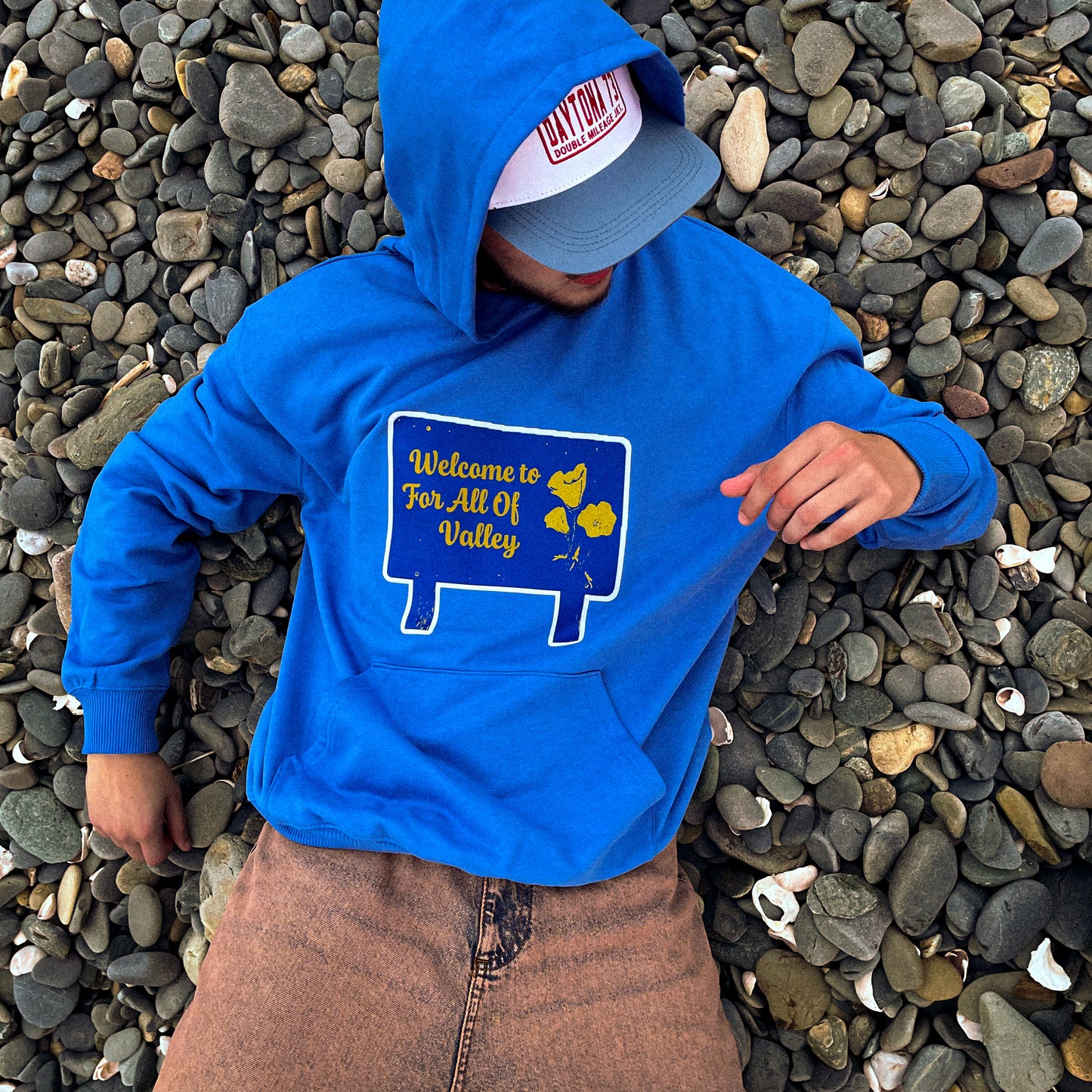 Hoodie Boxy Welcome to FAO Valley