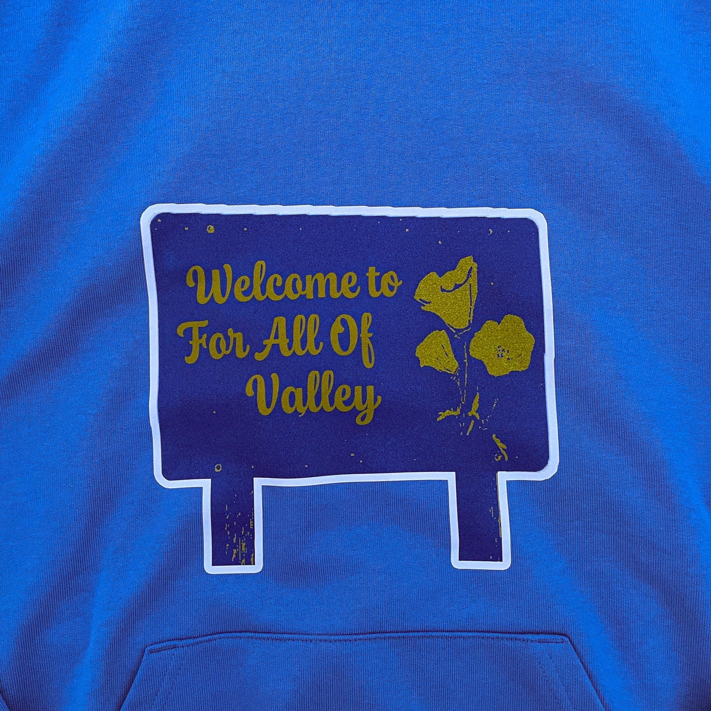Hoodie Boxy Welcome to FAO Valley
