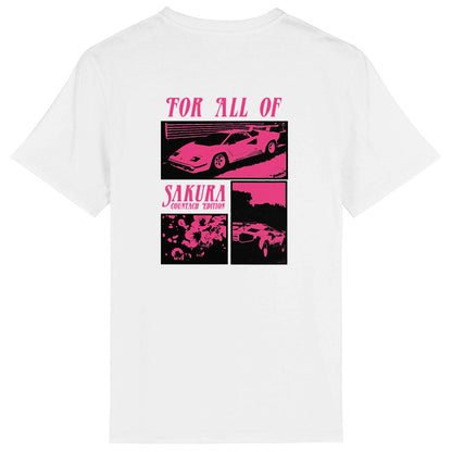 t-shirt sakura - countach edition