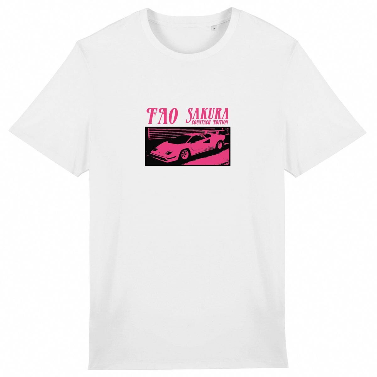 t-shirt sakura - countach edition